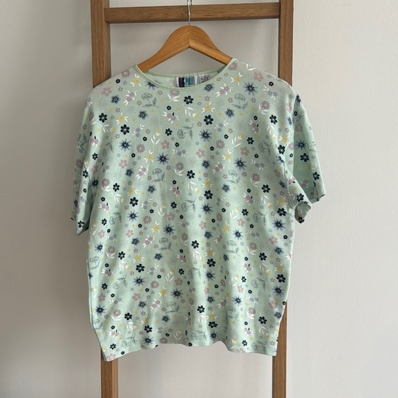 BOLO SPIRIT VINTAGE | Floral Patterned Top Medium - Picture 1 of 7